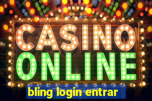 bling login entrar